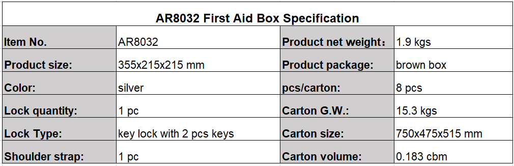 AR8032 specification