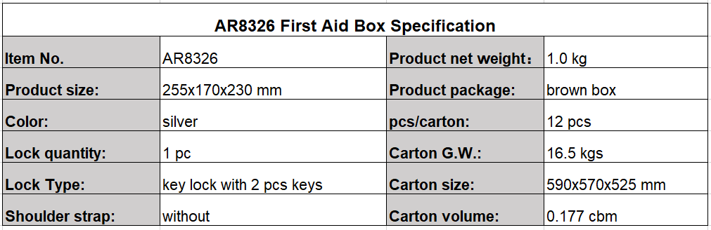 AR8326 specification