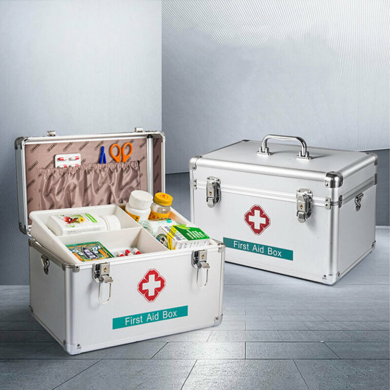 aluminium first aid box